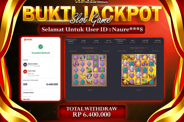 Jackpot Slot Alchemy Gold – 28 July: Rp 6,400,000 Langsung Cair!