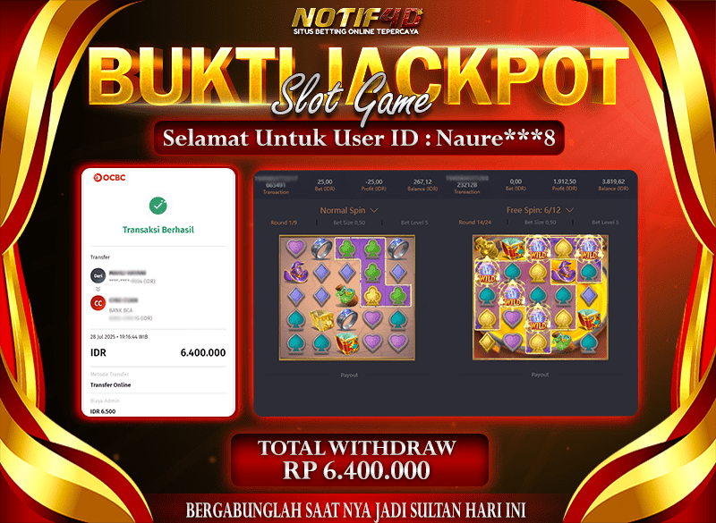 Jackpot Slot Alchemy Gold – 28 July: Rp 6,400,000 Langsung Cair!