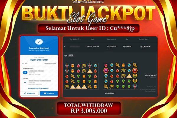 Jackpot Pyramid Bonanza NOTIF4D – 09 July: Rp 3,005,000 Langsung Cair!