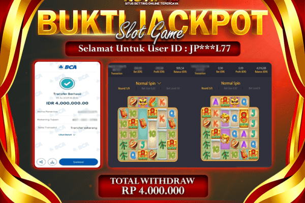Jackpot Cai Shen Wins NOTIF4D – 09 July: Rp 4,000,000 Langsung Cair!