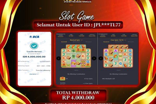 Jackpot Cai Shen Wins NOTIF4D – 11 July: Rp 4,000,000 Langsung Cair!