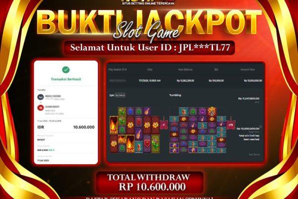 Jackpot Muertos Multiplier Megaways NOTIF4D – 11 July: Rp 10,600,000 Langsung Cair!