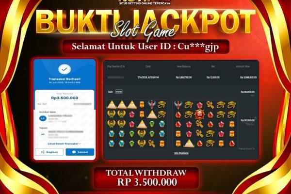 Jackpot Pyramid Bonanza NOTIF4D – 14 July: Rp 3,500,000 Langsung Cair!