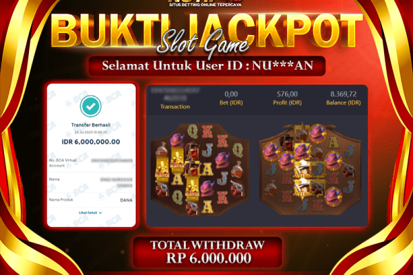 Jackpot Wild Bounty Showdown NOTIF4D – 23 July: Rp 6,000,000 Langsung Cair!