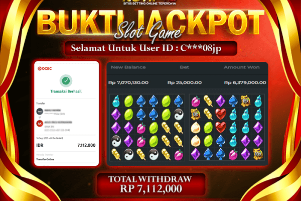 Jackpot Candy Village NOTIF4D – 16 September : Rp 7,112,000 Langsung Cair!