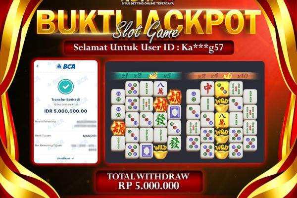 Jackpot Mahjong-ways NOTIF4D – 10 September : Rp 5,000,000 Langsung Cair!