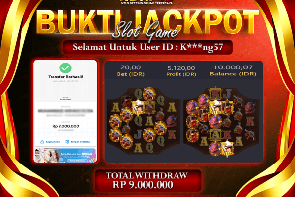 Jackpot Wild Bounty Showdown NOTIF4D – 03 September : Rp 9,000,000 Langsung Cair!